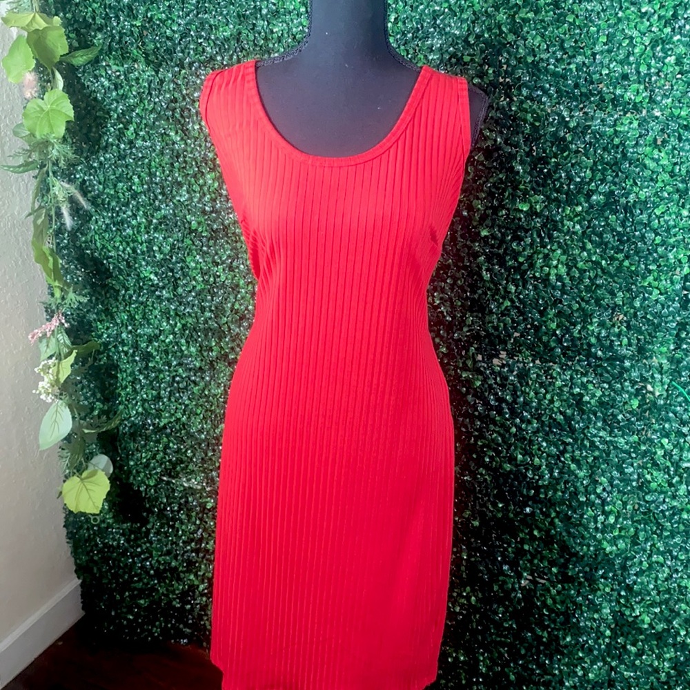 Woman’s  Red dress